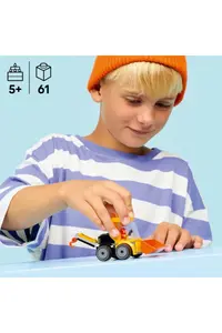 LEGO ® City Vehicles – Construction Loader  - 5+ Creative Toy Building Set (61 Pieces) - Image 4