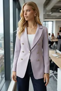 armonika Women Ecru buttoned Jacket