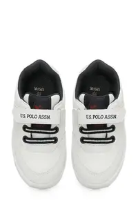 U.S. Polo Assn. BASE. Polo Assn. CAMERON JR 5FX Kids Sneaker WHITE NAVY - Image 4