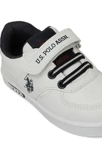 U.S. Polo Assn. BASE. Polo Assn. CAMERON JR 5FX Kids Sneaker WHITE NAVY - Image 6