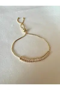 MagicStone Baguette Lift Adjustable Zircon Bracelet - Image 2