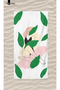 Marte Home Abstra 5 - Bakılı Beach Towel - Image 3