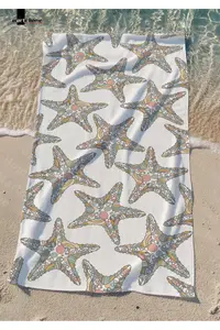 Marte Home Sea Star - Printed Beach Towel