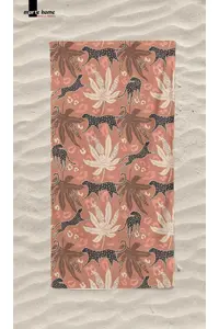 Marte Home Leopard - Printed Beach Towel - Image 3