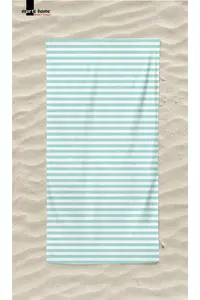 Marte Home Summer Stripes 3 - Printed Beach Towel - Image 3