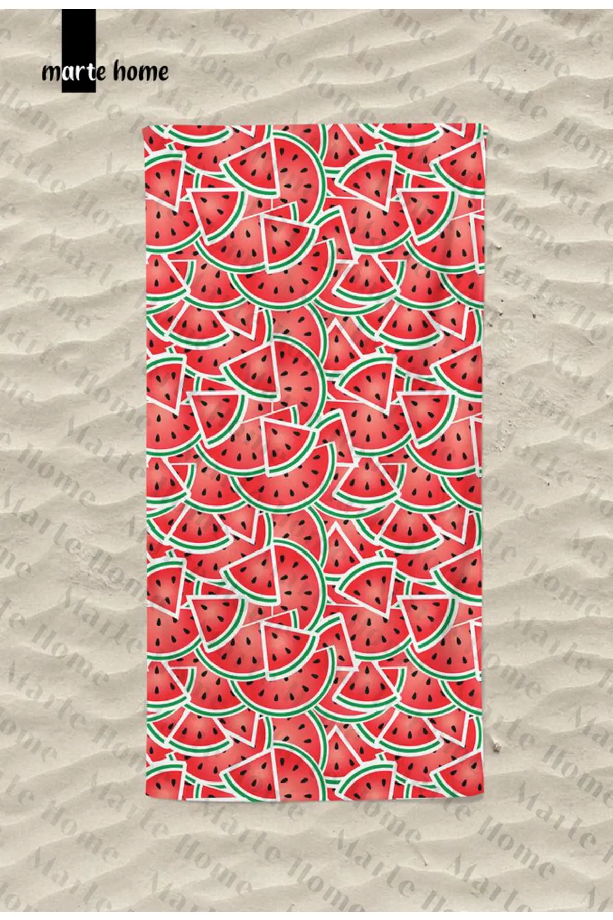 Marte Home Watermelon / Karpuz Beach Towel