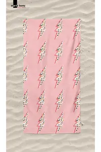 Marte Home  - ŞİMŞEK Printed Colorful Beach Towel - Image 3