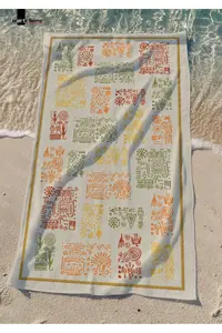 Marte Home Ethnic Beach Towel