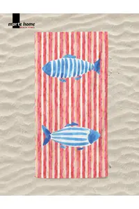 Marte Home Printed Beach Towel - Image 2