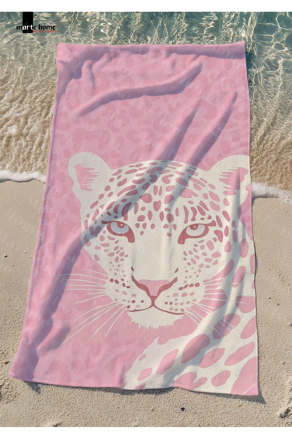 Marte Home Colorful Printed Beach Towel - 75x150 CM