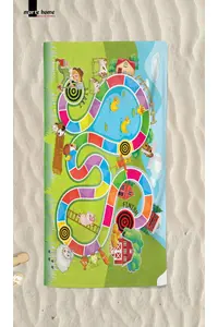 Marte Home Kids Oyun Patterned Beach Towel - Image 3