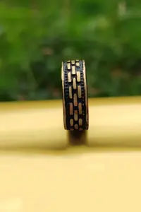 The Collection Roma pattern Model Adjustable Iki Color Ring - Image 6