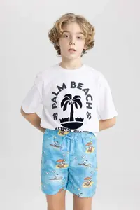 DeFacto Snoopy Swim Shorts Boys' - Image 3