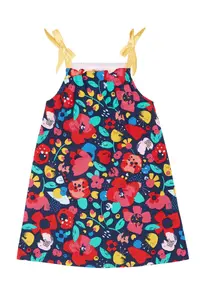 Denokids Bahar Floral Girls' Dress - Image 3