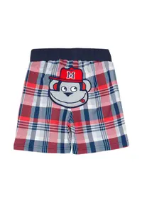 Denokids Monkey Plaid Boys' T-Shirt Shorts Set - Image 8