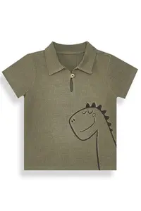 Denokids Dino Baby Boy Kid Summer Muslin Shorts Shirt Set - Image 6