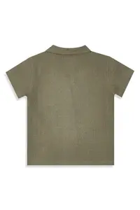 Denokids Dino Baby Boy Kid Summer Muslin Shorts Shirt Set - Image 7