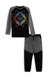Denokids Let's Play Boys' T-Shirt Pants Set - Image 4