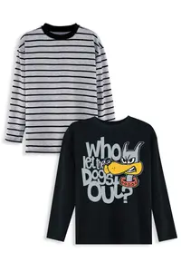 Denokids Boys' 2 Sets Paket T-Shirt - Image 3