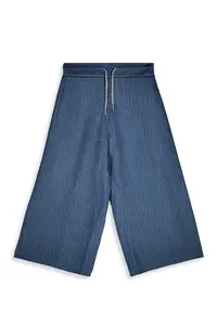 Denokids Girl's Suit Denim Look Blouse Trousers Woven Summer 4-10 Years - Image 8