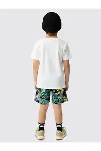 Denokids Boy's Suit Crocodile Hawaii Printed T-Shirt Shorts Double Suit Summer 2-8 Years - Image 2