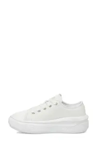 U.S. Polo Assn. CLEME TEX JR 5FX WHITE Girls' Sneaker - Image 3