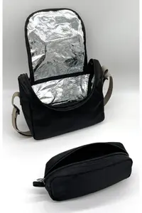 ÇantaExpress First School Bag Set of 3 Unisex Children Waterproof primary school Bag 8010 Mink-black - Image 7