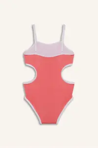 DeFacto Printed Swimsuit Girls' - Image 3