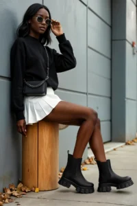DARK SEER  Black Women Boots - Image 4