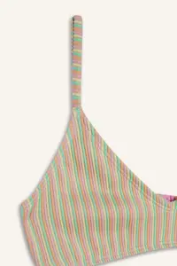 DeFacto Striped Bikini Set Girls' - Image 4