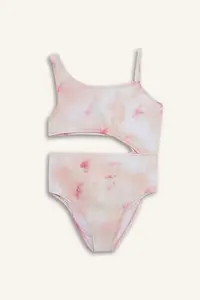 DeFacto Batik Swimsuit Girls'