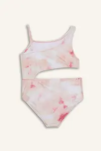 DeFacto Batik Swimsuit Girls' - Image 3
