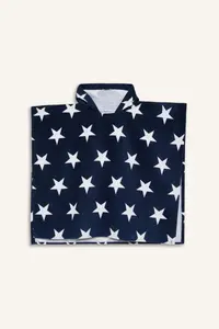 DeFacto Boy's Patterned Cotton Poncho Towel
