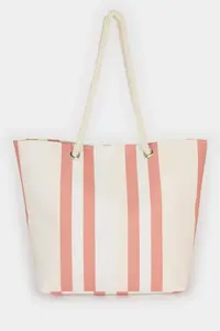 DeFacto Women Pineapple Patterned Beach Bag - Image 5