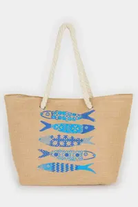 DeFacto Women Beach Wicker Bag - Image 2