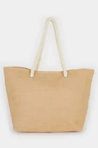 DeFacto Women Beach Wicker Bag - Image 6