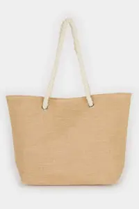 DeFacto Women Wicker Beach Bag - Image 5