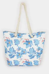 DeFacto Women Wicker Beach Bag - Image 5