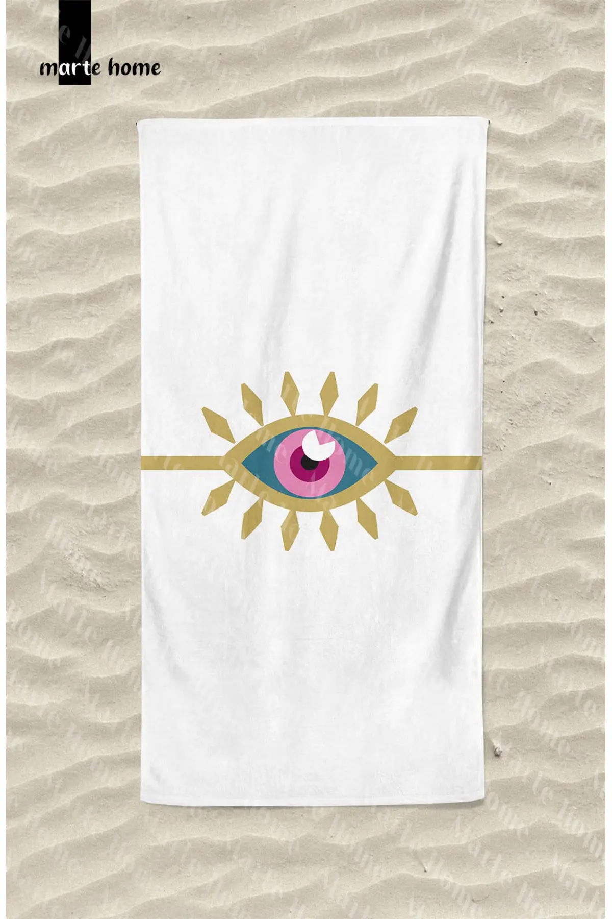 Marte Home EYES Beach Towel