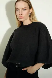DeFacto Crew Neck Knitwear Sweater