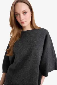 DeFacto Crew Neck Knitwear Sweater - Image 4