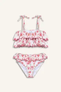 DeFacto Floral 2 Sets Bikini Girls'