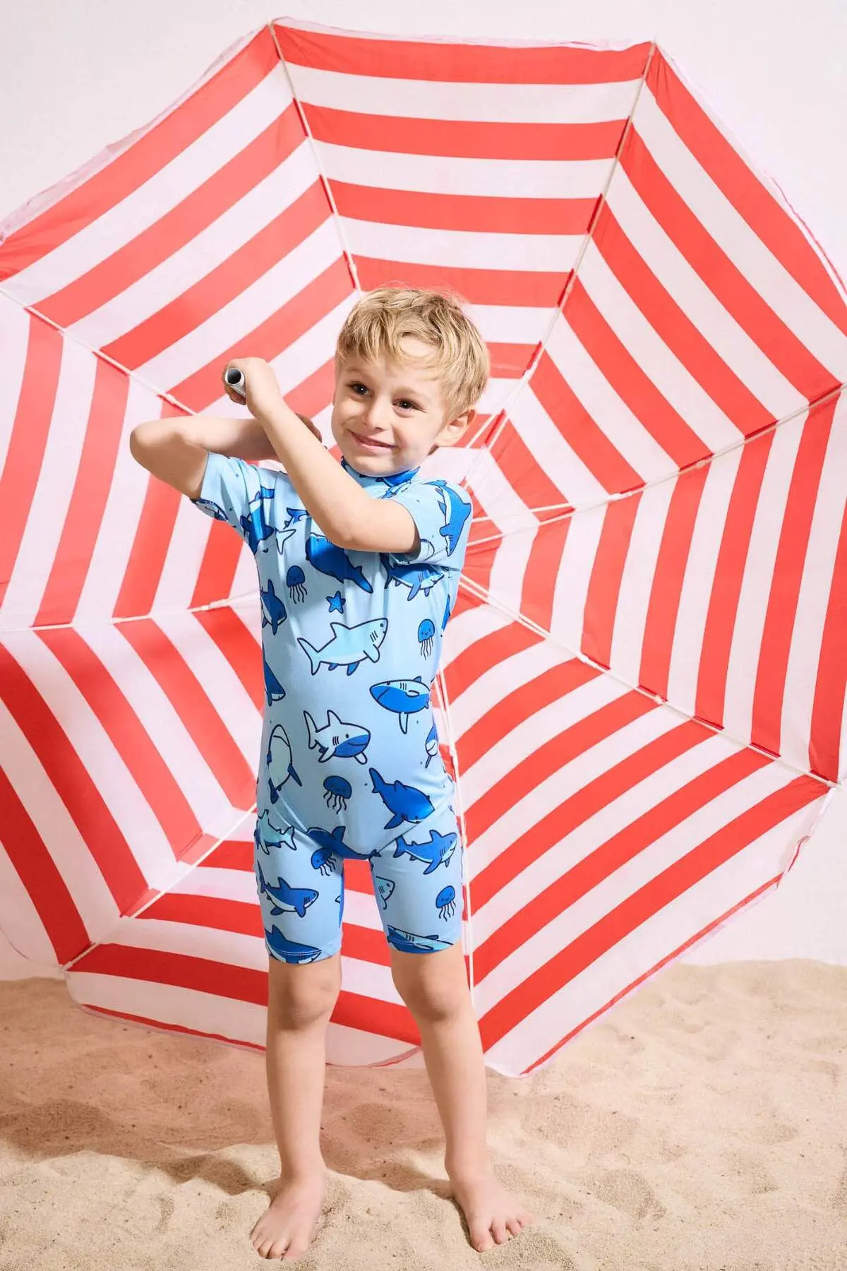 DeFacto Patterned Swimsuit Baby Size