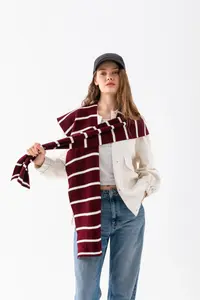 Wega Moda Square Piece Patchwork Scarf - Sports Knitwear Knitted Shoulder Scarf | Unisex Boho Shawl - Scarf - Image 4