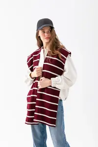 Wega Moda Square Piece Patchwork Scarf - Sports Knitwear Knitted Shoulder Scarf | Unisex Boho Shawl - Scarf - Image 6
