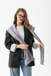 Wega Moda Square Piece Patchwork Scarf - Sports Knitwear Knitted Shoulder Scarf | Unisex Boho Shawl - Scarf - Image 6