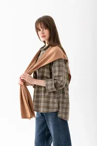 Wega Moda Square Piece Patchwork Scarf - Sports Knitwear Knitted Shoulder Scarf | Unisex Boho Shawl - Scarf - Image 4