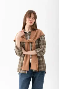 Wega Moda Square Piece Patchwork Scarf - Sports Knitwear Knitted Shoulder Scarf | Unisex Boho Shawl - Scarf - Image 6
