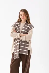 Wega Moda Square Piece Patchwork Scarf - Sports Knitwear Knitted Shoulder Scarf | Unisex Boho Shawl - Scarf - Image 7