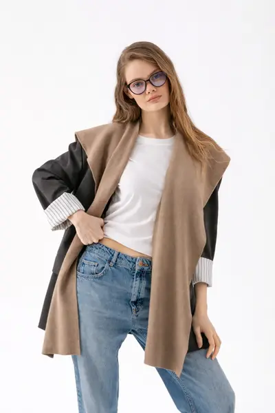 Wega Moda Square Piece Patchwork Scarf - Sports Knitwear Knitted Shoulder Scarf | Unisex Boho Shawl - Scarf